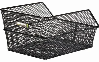 Zdjęcie produktu dla Koszyk rowerowy Basil Cento S z mocowaniem MIK 7 litrów 31 x 21 x 11 cm - Czarny