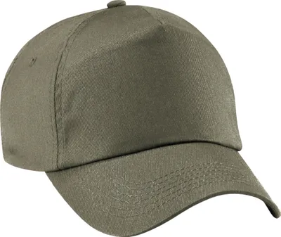 Immagine prodotto di Berretto da baseball Beechfield Unisex Original con 5 pannelli PC2097 (Taglia unica) (Verde oliva)