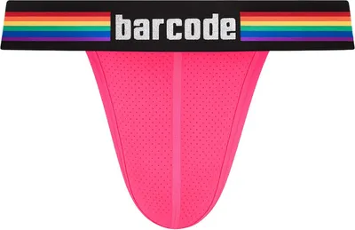 Immagine prodotto di Barcode Berlin - Intimo da Uomo Sospensorio - Pride Jockstrap Neonpink - 1x Taglia XL