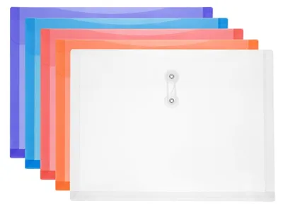 Immagine prodotto di Buste per documenti A4 con chiusura a bottone