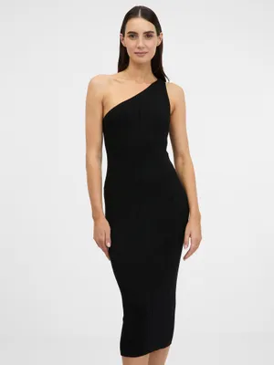 Produktbild von Orsay Schwarzes Damen-Midikleid 706574