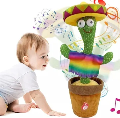 Produktbild von Tanzende Kaktuspuppe – spricht & spielt 120 Lieder, Kawaii-Design