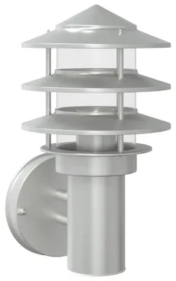 Immagine prodotto di vidaXL Applique da esterno in acciaio inox argento