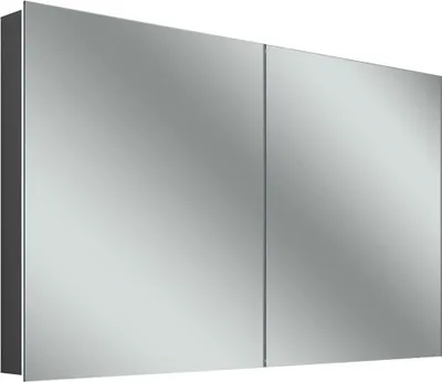 Image de Schneider STYLE TW Armoire de toilette avec éclairage LED, 2 portes, 121,5x71,5x12cm, 194.120.01.41