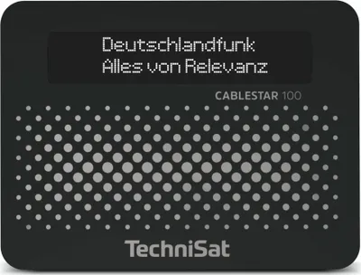 Productafbeelding van TechniSat Cablestar 100 DAB+ tuner, zwart
