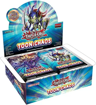Produktbild von Yu-Gi-Oh! Toon Chaos Booster Display (24 Booster) deutsch Reprint