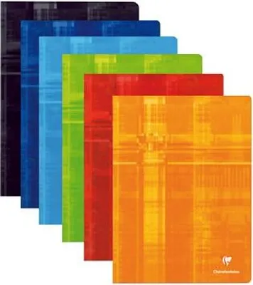 Produktbild von Clairefontaine 63365C, Muster, Gemischte Farben, 48 Blätter, 90 g/m², Softcover, Universal