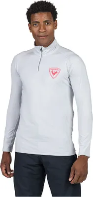 Produktbild von Rossignol New Hero Classique Fleece Mit Halbem Reißverschluss Grau M Mann Grau M
