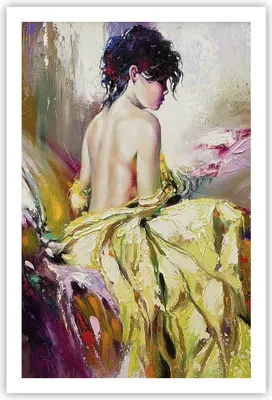 Produktbild von Poster - Poster ohne Rahmen - Frau Modell - 61x91,5 cm - Wand Bild - Wanddeko - Wandbilder - Kunstposter - Wandposter - Bilder - Kunstdruck - Wanddekoration - Wandbild - P2XPA61x91-3524