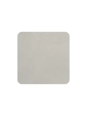 Produktbild von ASA Untersetzer soft leather limestone 10 x 10 cm Set4