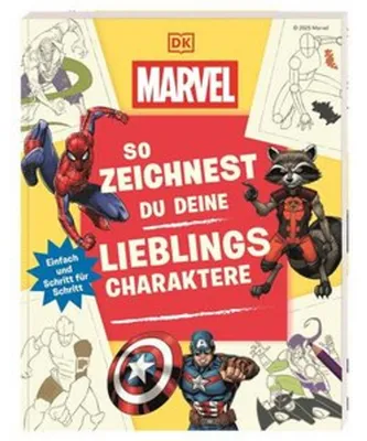 Produktbild von Marvel. So zeichnest du deine Lieblingscharaktere