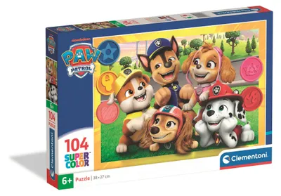 Obrázek produktu pro Puzzle, 104 dílků, Super Kolor, Paw Patrol 25013
