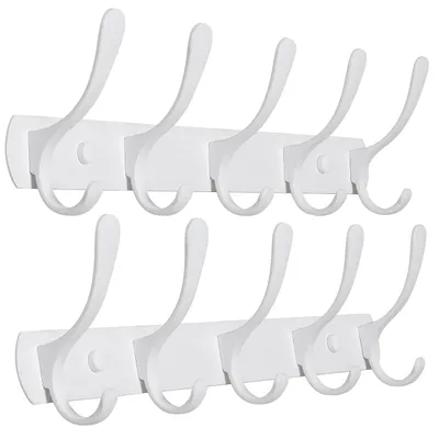 Immagine prodotto di Omgoods - Appendiabiti da parete elegante con 5 ganci robusti