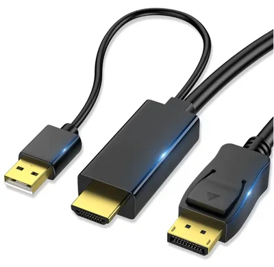 Obrázek produktu pro Převodní kabel HDMI na DISPLAYPORT DP 4K 60Hz 1,8 m Reagle