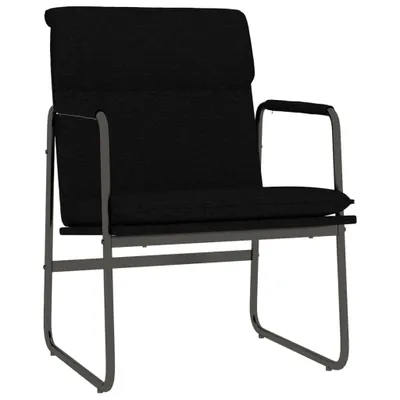 Obrázok produktu pre Kreslo čierne 55x64x80 cm látka