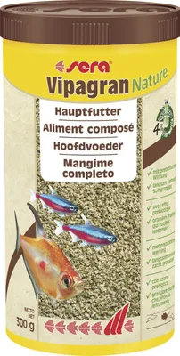 Produktbild von Sera Fischfutter Vipagran 1 L