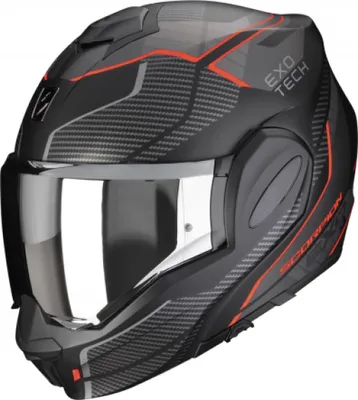 Obrázek produktu pro Moto přilba SCORPION EXO-TECH EVO ANIMO matná černo/červená XS