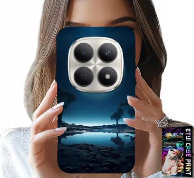 Image de Etui Do Xiaomi Note 15 4G 5G - Pełnia Księżyca Księżyc Futerał + Folia