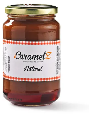 Image de Caramelz Caramel Liquid Natural 400 ml – Sirop de caramel crémeux pour café et desserts