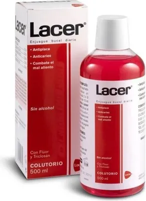 Obrázok produktu pre Ústna voda Lacer 500 ml