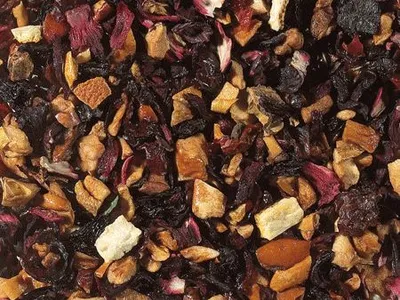 Produktbild von 1 kg  Früchteteemischung Sanddorn aromatisiert