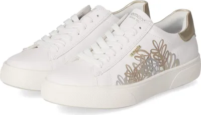 Produktbild von Remonte Damen Low Sneaker Weiß Glattleder  Größe: 43