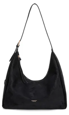 Zdjęcie produktu dla Torba na Ramię Damska Diana&Co Poliester Zamek Błyskawiczny Czarna Black B UNICA 38x35x17 cm 850-2PT-BLACK