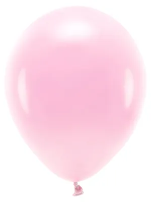 Produktbild von Öko-Luftballons 26cm Pastell, Hellrosa (1 Packung / 100 Stück)