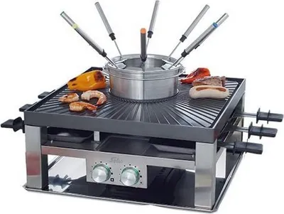 Obrázok produktu pre Solis 3 in 1 Combi Grill, 8 osôb, Nerezová oceľ, 2 zone(s), Nerezová oceľ, Čierna, Teplota, Prepínač