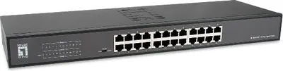 Image de LevelOne GEU-2431 Commutateur Gigabit Ethernet 24 ports non géré montable en rack