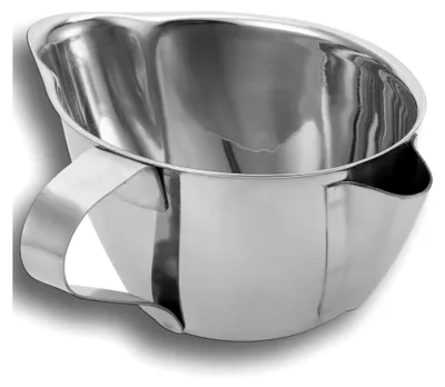 Produktbild von Öl-Fettabscheider Schüssel Öl Fettfilter 304 Edelstahl Fettabscheider Kanne ölabscheider Suppe Sieb Soße Schüssel mit Griff Soßenabscheider Fetttrennkanne Ölfiltersieb Mehrzweck Fettölfiltersieb