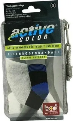 Produktbild von BORT ActiveColor Ellenbogenbandage S schwarz