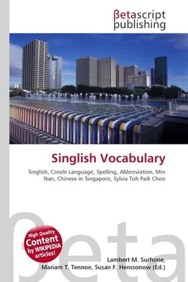 Produktbild von Singlish Vocabulary