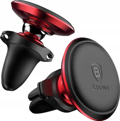 Obrázek produktu pro Baseus Magnetic car holder for the ventilation grille (Overseas Edition) – red