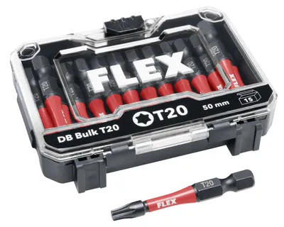 Produktbild von FLEX Bitset DB Bulk T20-50mm VE15  - 534156