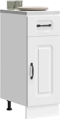 Produktbild von CLORIS Küchenunterschrank Kalmar Weiß Holzwerkstoff - Küchenschränke 2226