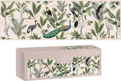 Produktbild von Interdruk Panorama-Puzzle 1000 Teile Secret Garden 5902277326256