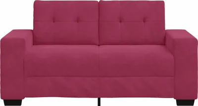 Produktbild von vidaXL Zweisitzer-Sofa Weinrot 160 cm Samt