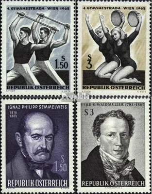 Produktbild von Briefmarken Österreich 1965 Mi 1190-1191,1192,1193 (kompl.Ausg.) postfrisch Sodermarken