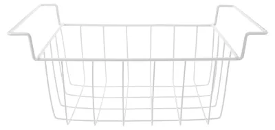 Gefrierschrank-Organizer, Draht-Hängemontage, 45x22x20 cm, weiß