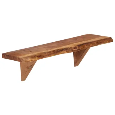 Immagine prodotto di vidaXL Mensole da parete 2 pezzi 60 x 20 x 18 cm in legno massiccio di acacia