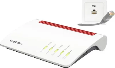 Obrázok produktu pre Box 7590, Wi-Fi 5 (802.11ac), Dvojpásmový (2,4 ghz/5 ghz), Ethernet / LAN pripojenie, 3G, Šedá, Červená, Biela, Stolový smerovač