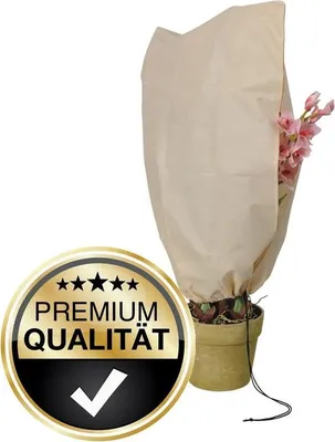 Produktbild von Noor Winterschutz Hauben L 100 cm x 80 cm (HxB) 2 Stk. mit Reißverschluss 1 Zugseil 2er Pack; 011150L