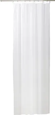Produktbild von Vorhang weiß 140x245 cm transparent Kräuselband Gardine Organza Dekoschal