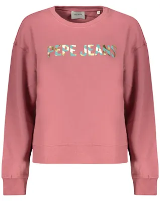 Produktbild von Rosa Damenpullover: Stylisches Langarm-Sweatshirt mit Rundhalsausschnitt