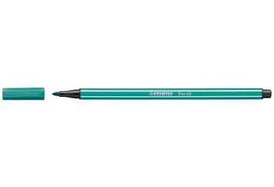 Zdjęcie produktu dla Pióro kulkowe Premium - STABILO Pen 68 - Pojedyncze pióro - turkusowo-niebieskie