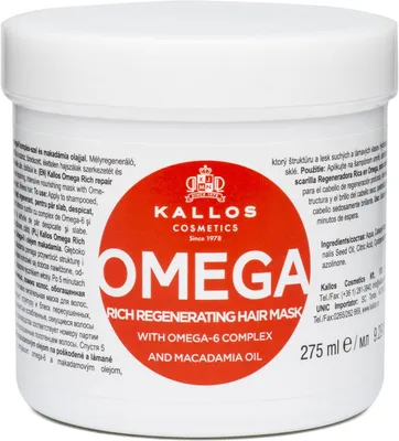 Obrázok produktu pre Mask na vlasy KJMN Omega Rich Repair, 275 ml