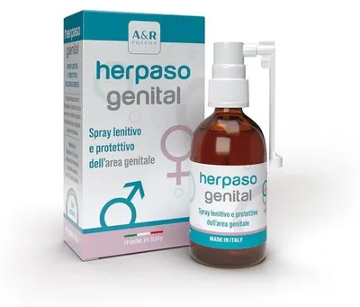 Immagine prodotto di A&R Pharma Herpaso Genital Spray Lenitivo Protettivo 50 ml