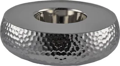 Produktbild von Kaheku Sockel XL Golf rund silber 27 cm Ø 8h für Glasaufsatz 777117399 783014197