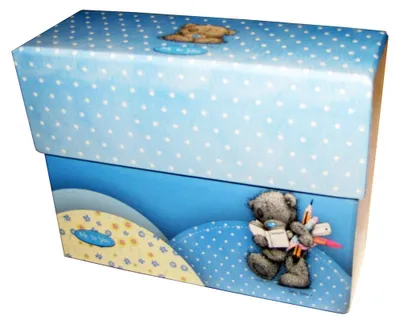 Immagine prodotto di Me to You Scatola per carta da lettere, 17 x 6 x 13 cm, contenuto: 10 buste, 5 GWK, 10 fogli